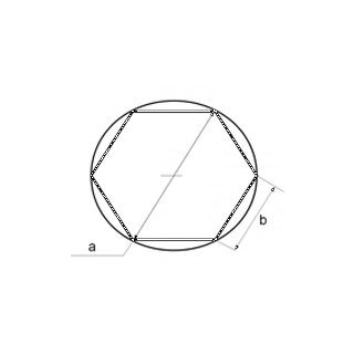 Шестигранник 22 калибр.